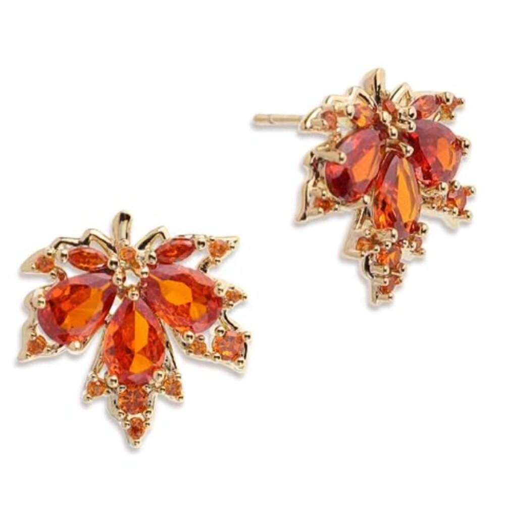 NEW! Autumn Leaf Stud Earrings